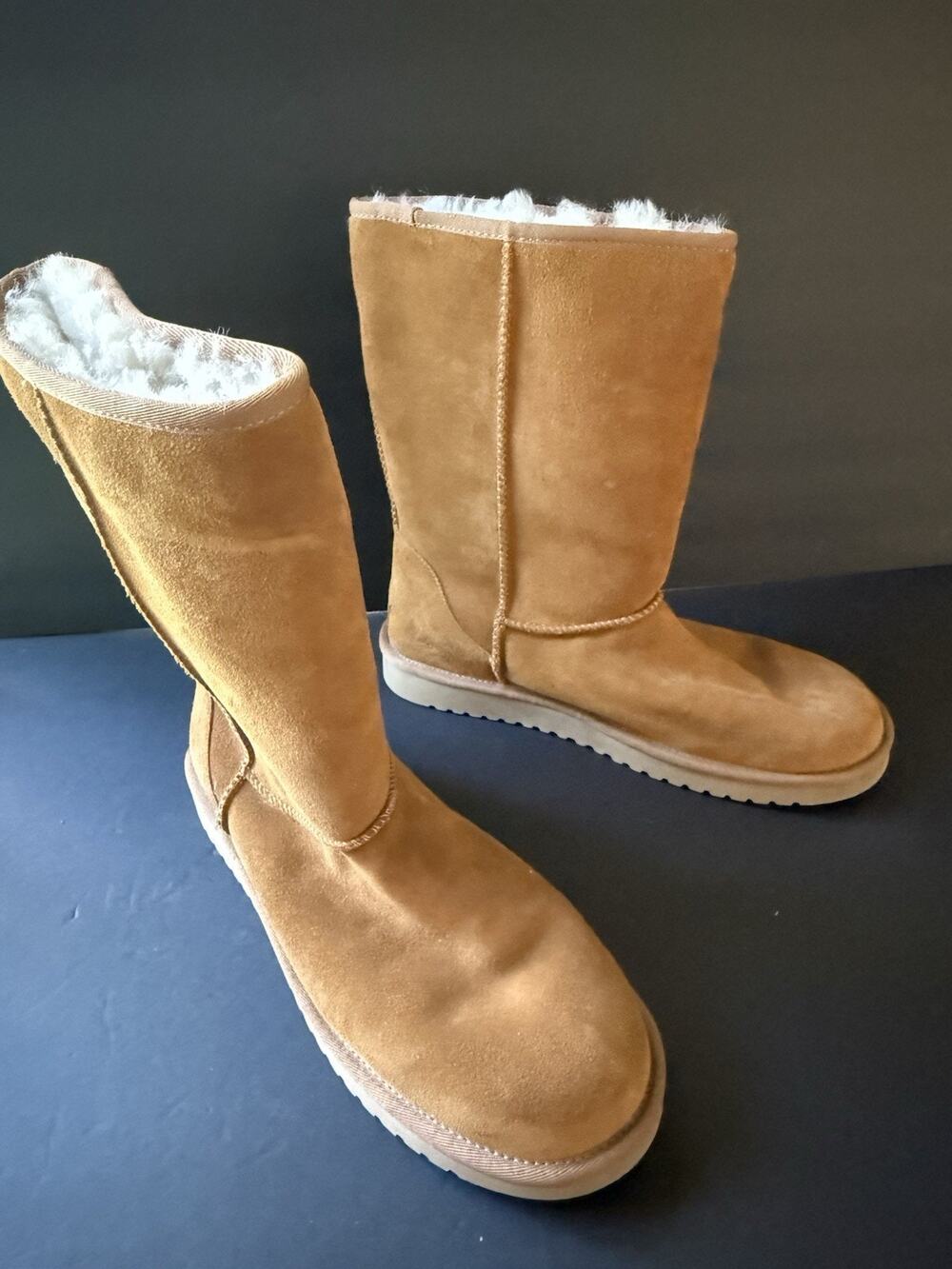 Koolaburra By Ugg Womens Tall Boots Chestnut Brown Size 12 1017089 Casual